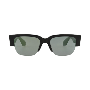 Alexander McQueen Square-Frame Recycled Acetate Sunglasses — Multi-Color