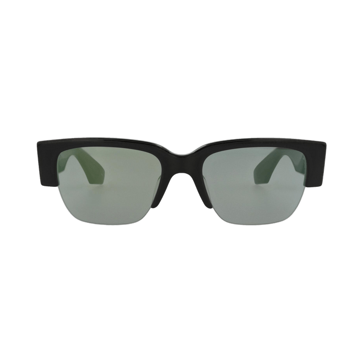 Alexander McQueen Square-Frame Recycled Acetate Sunglasses — Multi-Color