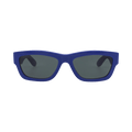 Alexander McQueen Square-Frame Recycled Acetate Sunglasses — Multi-Color