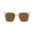 Alexander McQueen Square-Frame Recycled Acetate Sunglasses — Multi-Color