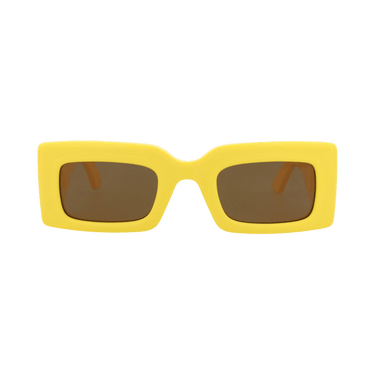 Alexander McQueen Square-Frame Recycled Acetate Sunglasses — Multi-Color