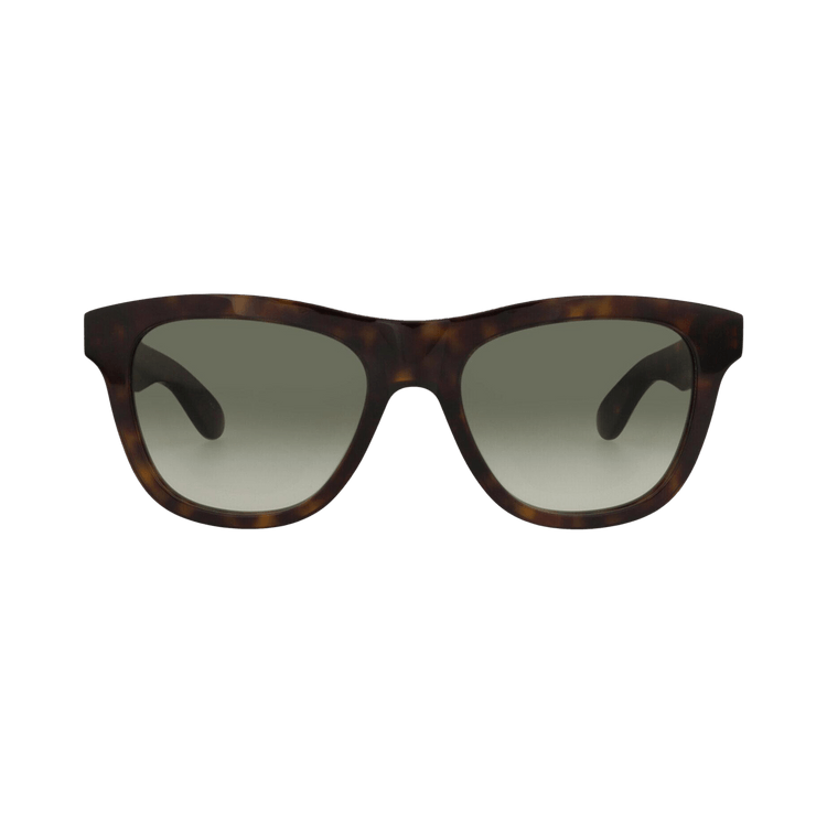 Alexander McQueen Square-Frame Recycled Acetate Sunglasses — Multi-Color