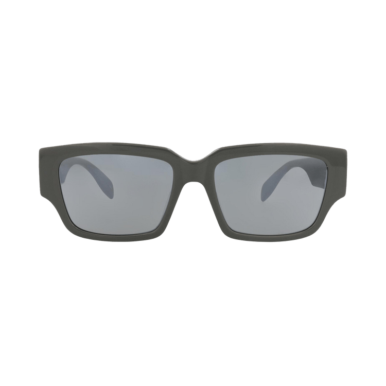 Alexander McQueen Square-Frame Recycled Acetate Sunglasses — Multi-Color