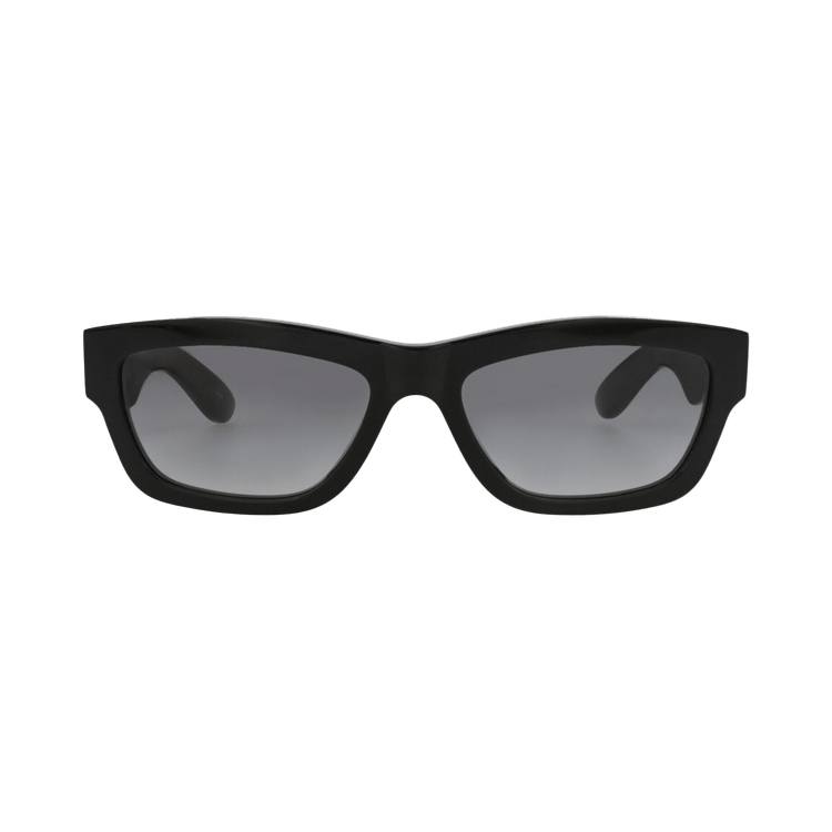 Alexander McQueen Square-Frame Recycled Acetate Sunglasses — Multi-Color