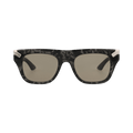 Alexander McQueen Square-Frame Recycled Acetate Sunglasses — Multi-Color