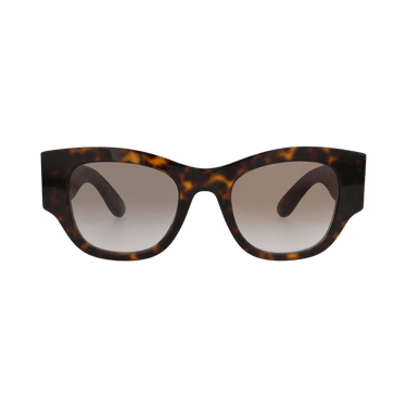 Alexander McQueen Square-Frame Recycled Acetate Sunglasses — Multi-Color