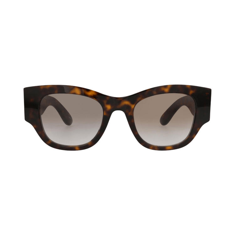 Alexander McQueen Square-Frame Recycled Acetate Sunglasses — Multi-Color