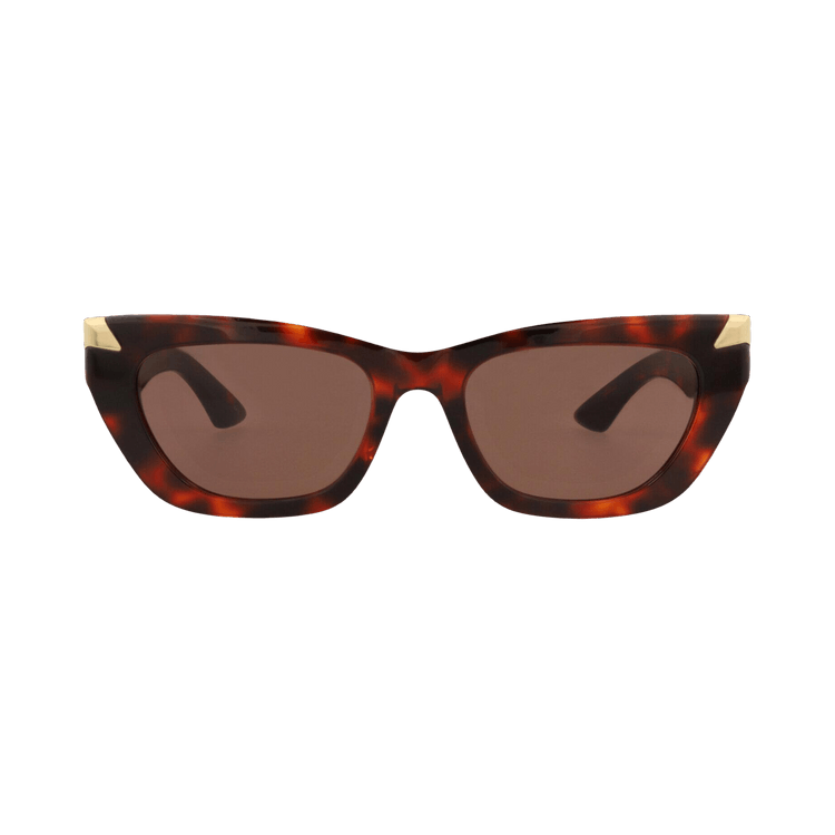 Alexander McQueen Cat Eye-Frame Recycled Acetate Sunglasses — Multi-Color