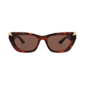 Alexander McQueen Cat Eye-Frame Recycled Acetate Sunglasses — Multi-Color