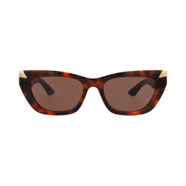 Alexander McQueen Cat Eye-Frame Recycled Acetate Sunglasses — Multi-Color