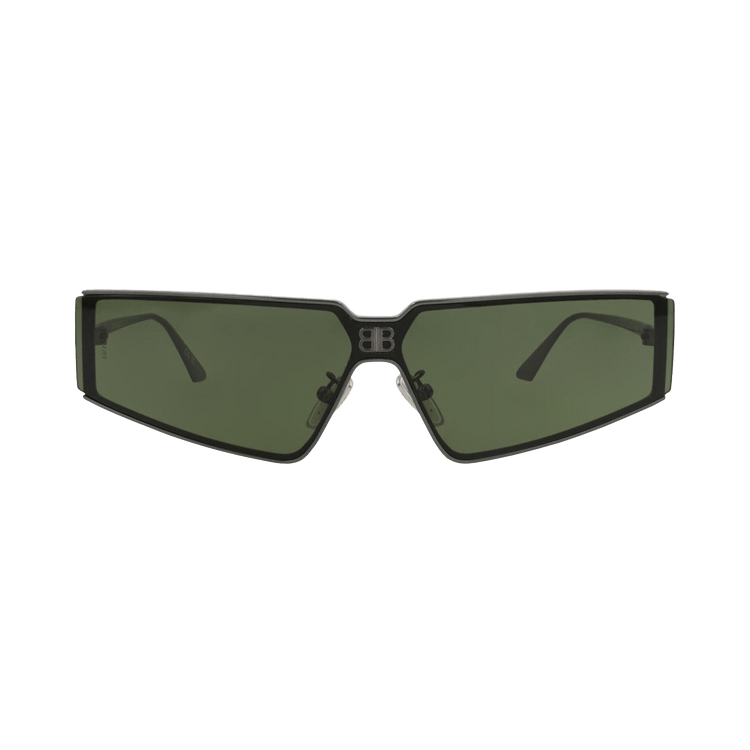 Balenciaga Square-Frame Metal Sunglasses — Multi-Color