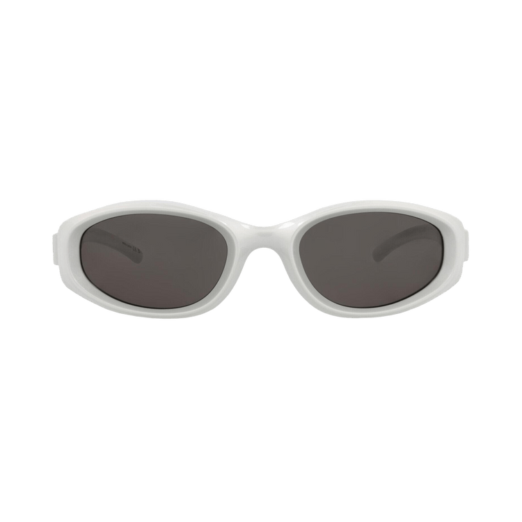 Bottega Veneta Round-Frame Injection Sunglasses — Silver