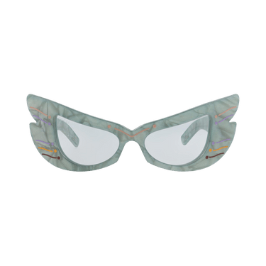 Gucci Cat Eye-Frame Acetate Sunglasses — Multi-Color