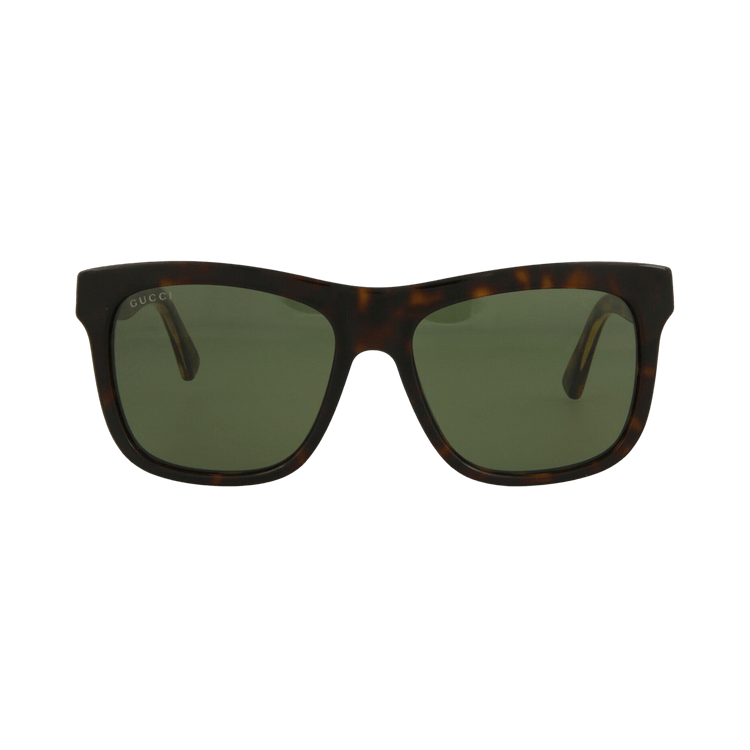 Gucci Square-Frame Acetate Sunglasses — Multi-Color