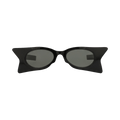 Gucci Cat Eye-Frame Recycled Acetate Sunglasses — Black