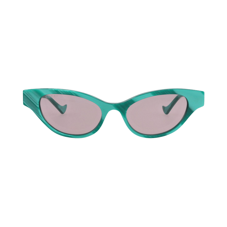 Gucci Cat Eye-Frame Recycled Acetate Sunglasses — Green