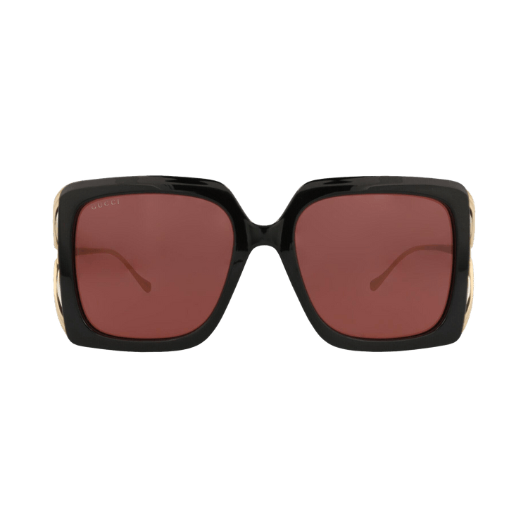 Gucci Square-Frame Injection Sunglasses — Multi-Color