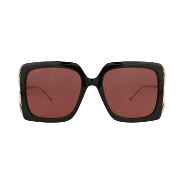 Gucci Square-Frame Injection Sunglasses — Multi-Color