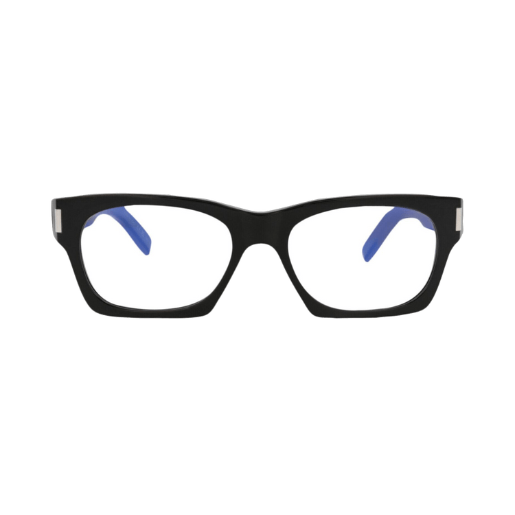 Saint Laurent Square-Frame Acetate Sunglasses — Black
