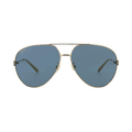 Gucci Aviator-Frame Metal Sunglasses — Gold