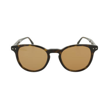 Bottega Veneta Round-Frame Acetate Sunglasses — Multi-Color
