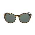 Saint Laurent Round-Frame Acetate Sunglasses — Grey