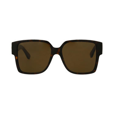 Saint Laurent Square-Frame Acetate Sunglasses — Multi-Color