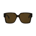 Saint Laurent Square-Frame Acetate Sunglasses — Multi-Color