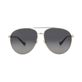 Gucci Aviator-Frame Metal Sunglasses — Multi-Color