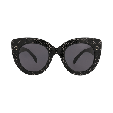 Alaïa Cat Eye-Frame Acetate Sunglasses — Grey
