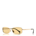 Chanel Rectangle Sunglasses — Green