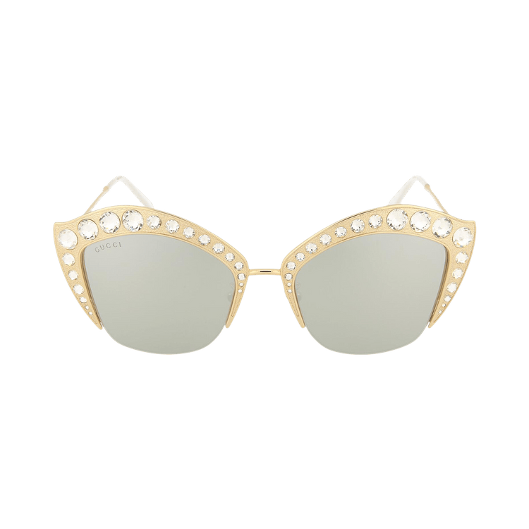 Gucci Cat Eye Frame Sunglasses — Multi-Color