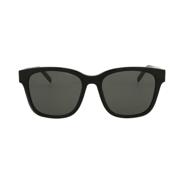 Saint Laurent Square Frame Acetate Sunglasses — Black