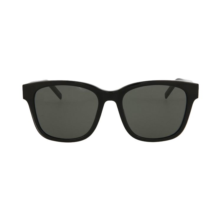 Saint Laurent Square Frame Acetate Sunglasses — Black