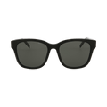 Saint Laurent Square Frame Acetate Sunglasses — Black