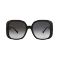 Gucci Square Frame Injection Sunglasses — Black