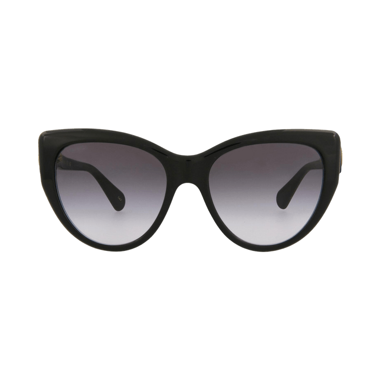 Gucci Cat Eye Frame Injection Sunglasses — Black