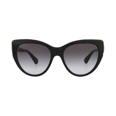 Gucci Cat Eye Frame Injection Sunglasses — Black