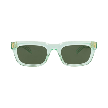 Gucci Square Frame Recycled Acetate Sunglasses — Green