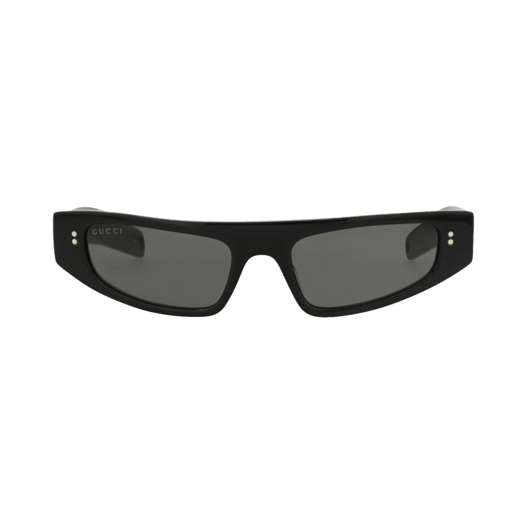 Gucci Cat Eye Frame Recycled Acetate Sunglasses — Black