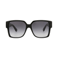 Saint Laurent Square Frame Acetate Sunglasses — Black