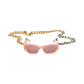 Stella McCartney Cateye Acetate Sunglasses — Pink