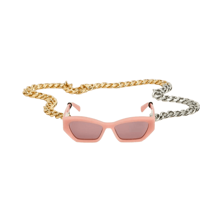Stella McCartney Cateye Acetate Sunglasses — Pink