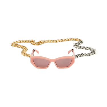 Stella McCartney Cateye Acetate Sunglasses — Pink