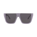 Fendi Shield Frame Acetate Sunglasses — Purple