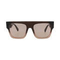 Stella McCartney Square Frame Acetate Sunglasses — Brown
