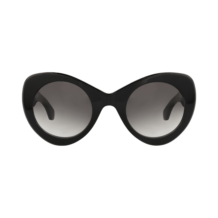 Alaïa Cat Eye-Frame Recycled Acetate Sunglasses — Black