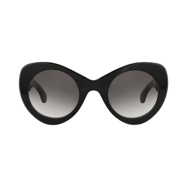 Alaïa Cat Eye-Frame Recycled Acetate Sunglasses — Black