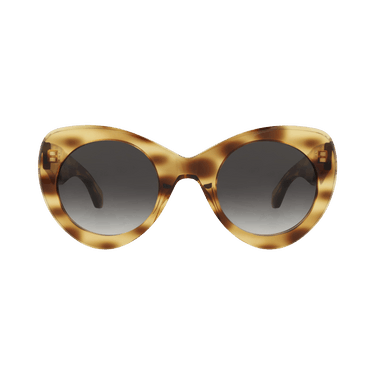 Alaïa Cat Eye-Frame Recycled Acetate Sunglasses — Multi-Color