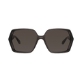 Alaïa Square-Frame Recycled Acetate Sunglasses — Grey